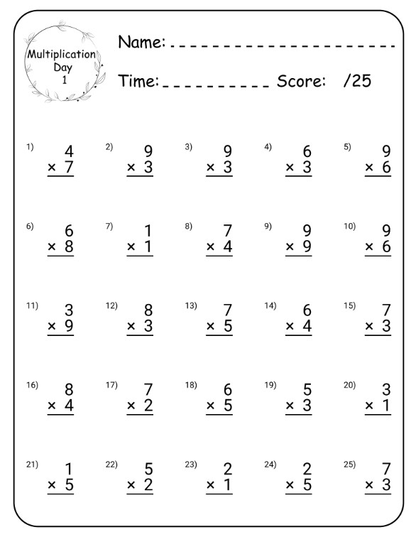 Handwriting Practice